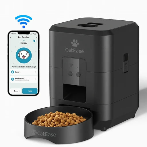 CatEase - Dispenser Automatico Smart per Gatti (Wi-Fi)