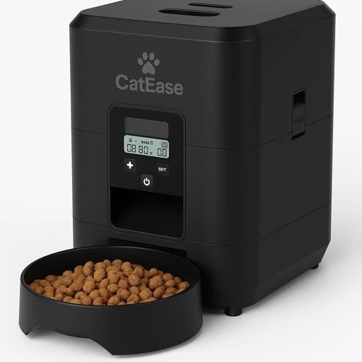 CatEase Timer Feeder – Dispenser Automatico Programmabile per Gatti (senza Wi‑Fi)